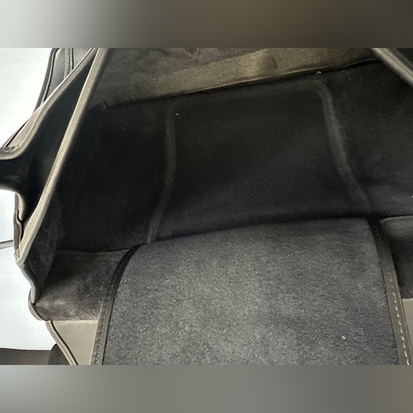 Vintage Coach Beekman Black Leather Briefcase G8C-5266 USA - Picture 8 of 16